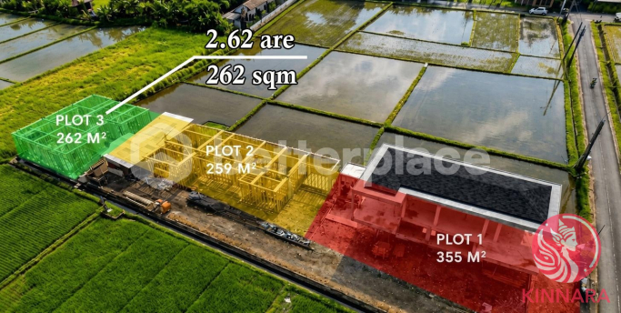 Prepared 262sqm Leasehold Plot - Land, Tabanan, Bali - photo 2